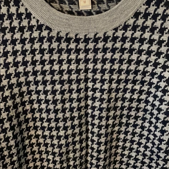 J crew sweater size M Navy and Grey - Picture 3 of 3
